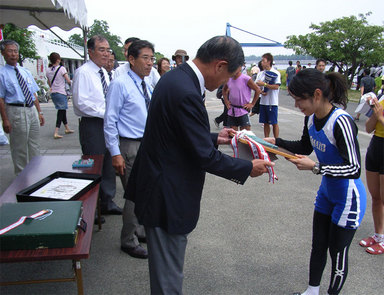 09関西選手権の表彰式